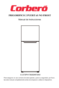 Manual Corberó E-CF2PH178050NFXINV Fridge-Freezer