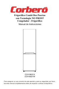 Manual de uso Corberó CCH18021X Frigorífico combinado