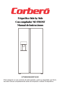 Manual Corberó CFSBSH830NFXICE Fridge-Freezer