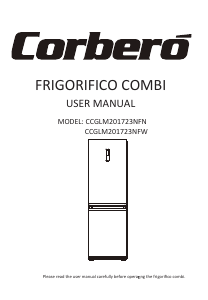 Manual de uso Corberó CCGLM201723NFN Frigorífico combinado