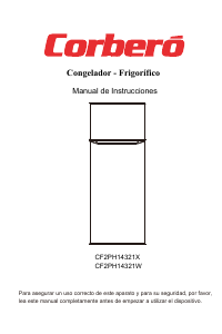 Manual de uso Corberó CF2PH14321X Frigorífico combinado