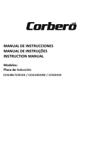 Manual Corberó CCIG3BL723FLEX Placa