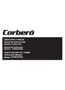 Manual de uso Corberó CCIM3374SL Placa