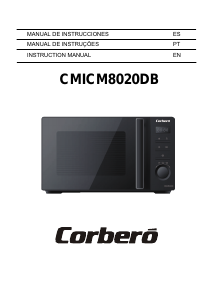 Manual Corberó CMICM8020DB Microwave