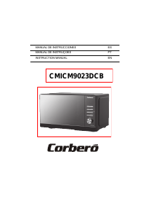 Manual de uso Corberó CMICM9023DCB Microondas