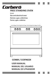 Manual de uso Corberó CCSF9422X Cocina