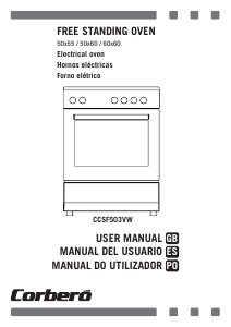 Manual de uso Corberó CCSF503VW Cocina