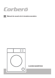 Manual de uso Corberó CLSV961422DRYEXC Lavasecadora