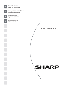 Priručnik Sharp QW-T34F463I-EU Perilica posuđa