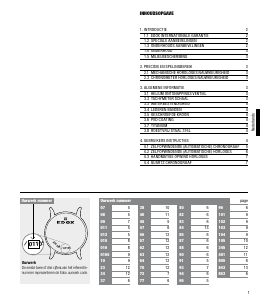 Handleiding Edox 10255-37RBCAB-BEIDR CO-1 Chronolady Horloge