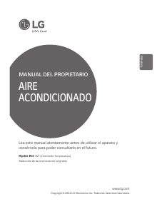 Manual de uso LG ARNH18GK5A4 Aire acondicionado