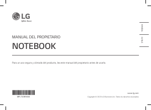 Manual de uso LG 16T90SP-K Portátil