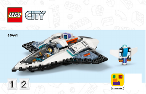 Manual Lego set 60441 City Space explorers pack