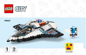 Rokasgrāmata Lego set 60441 City Kosmosa pētnieku komplekts