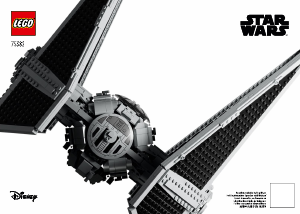 Manual Lego set 75382 Star Wars TIE Interceptor