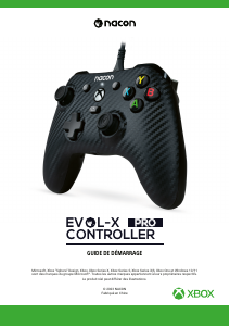 Bedienungsanleitung Nacon EVOL-X Pro (Xbox) Controller