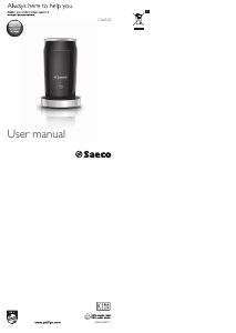 Manual de uso Saeco CA6502 Batidor de leche