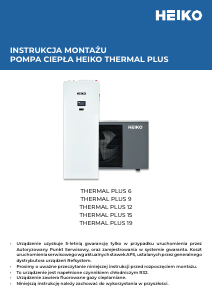 Instrukcja Heiko THERMAL PLUS 15 Pompa ciepła
