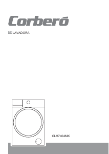 Manual Corberó CLH7404MK Washing Machine