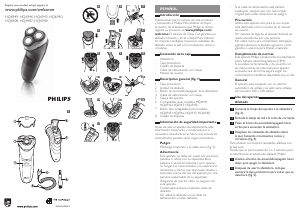 Manual de uso Philips HQ6907 Afeitadora