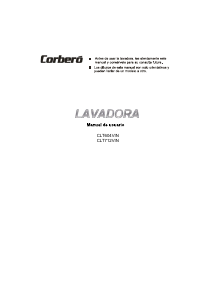 Manual de uso Corberó CLT712VIN Lavadora