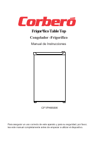 Manual de uso Corberó E-CF1PH859W Refrigerador
