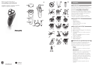Manual de uso Philips HQ6950 Afeitadora