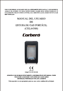 Manual Corberó CELA4300 Heater