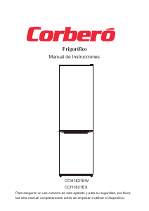Handleiding Corberó CCH1821EW Koel-vries combinatie