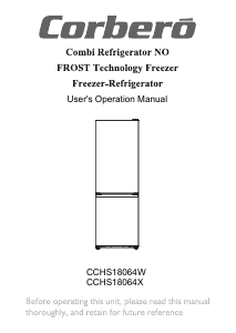 Manual Corberó CCHS18064W Fridge-Freezer