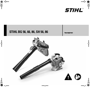 Kasutusjuhend Stihl SH 86 Lehepuhur