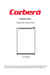 Manual de uso Corberó CCVH823W Congelador