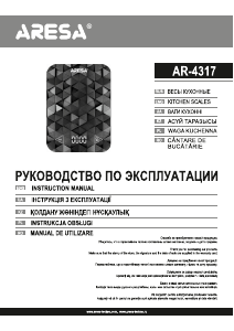 Instrukcja Aresa AR-4317 Waga kuchenna