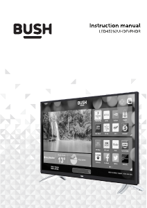 Manual Bush LED43292UHDFVPHDR LED Television