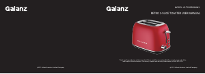 Manual Galanz GLTO2RDRM083 Toaster