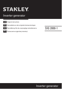 Instrukcja Stanley SIG2000-1 Generator