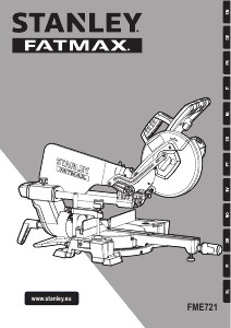 Manual de uso Stanley FME721-QS Fatmax Sierra de inglete