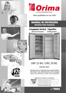 Manual Orima ORC 20 BG Refrigerator