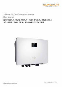 Manual Sungrow SG5.0RS Grid-tie Inverter