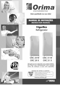 Manual de uso Orima ORC 29 X Refrigerador