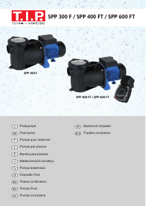 Manual TIP SPP 300 F Swimming Pool Pump