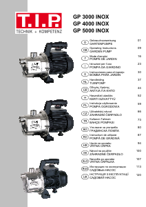 Manual de uso TIP GP 4000 INOX Bomba de agua