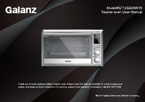 Manual Galanz GT12SSDAN18 Oven