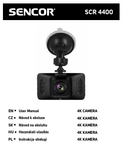 Instrukcja Sencor SCR 4400 Action cam