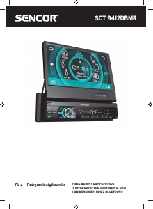 Instrukcja Sencor SCT 9412DBMR Radio samochodowe