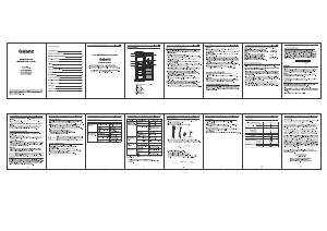 Manual Galanz GLR74BBKR12 Fridge-Freezer