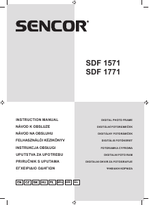 Instrukcja Sencor SDF 1771 Ramka cyfrowa