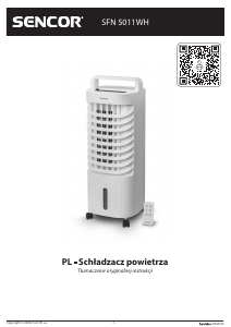 Instrukcja Sencor SFN 5011WH Wentylator