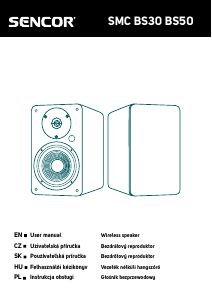 Instrukcja Sencor SMC BS50 Głośnik