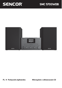 Instrukcja Sencor SMC 5700WDB Zestaw stereo